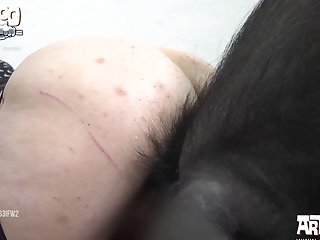 Inside My Mouth As I Also Felt Bear's Huge Doggie Cock